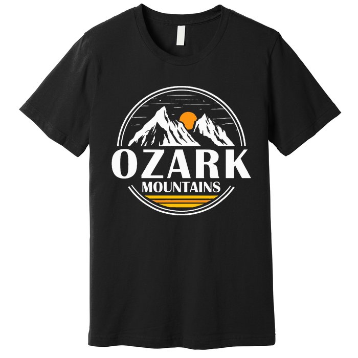 Ozark Mountains Arkansas Vacation Souvenir Gift Premium T-Shirt