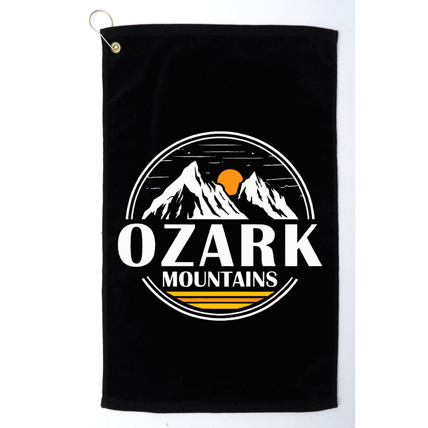 Ozark Mountains Arkansas Vacation Souvenir Gift Golf Towel