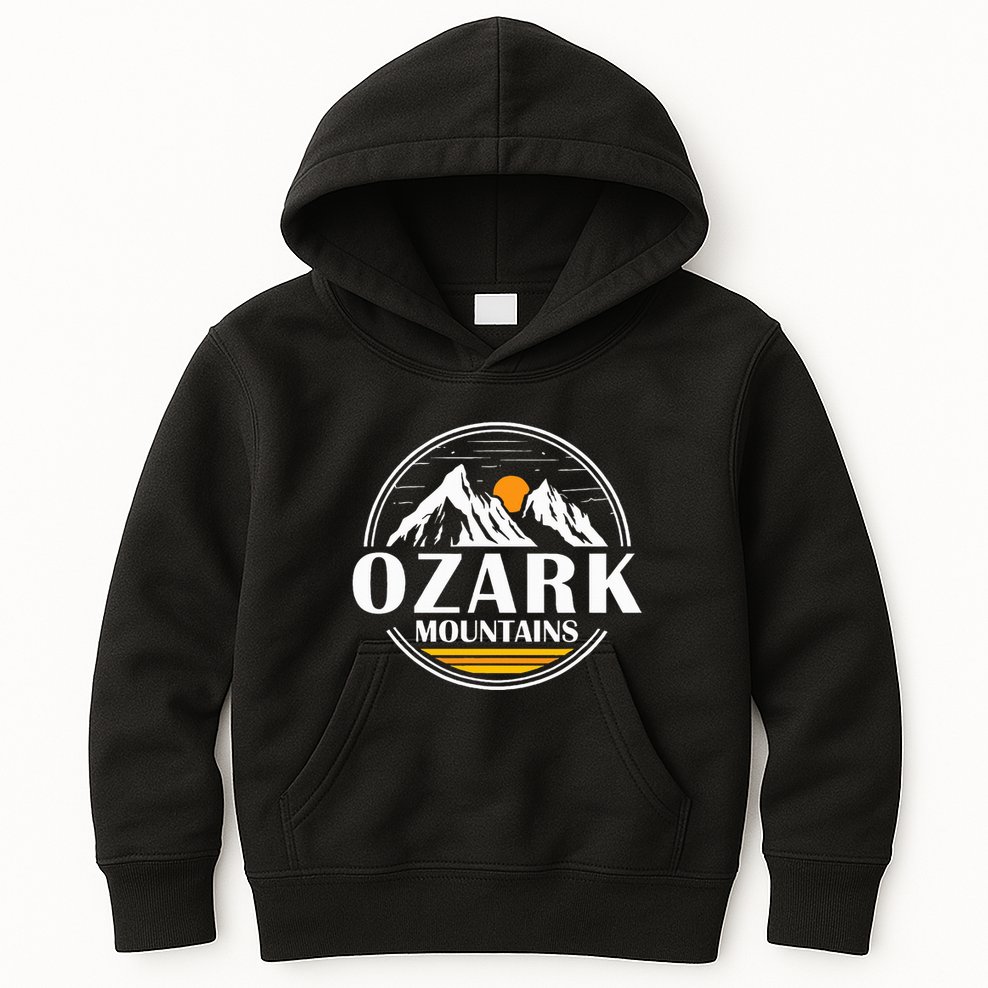 Ozark Mountains Arkansas Vacation Souvenir Gift Kids Hoodie