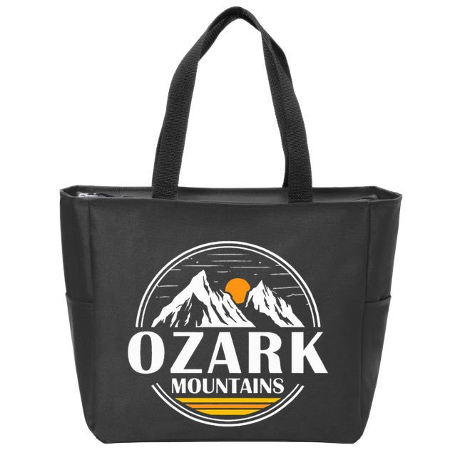 Ozark Mountains Arkansas Vacation Souvenir Gift Zip Tote Bag
