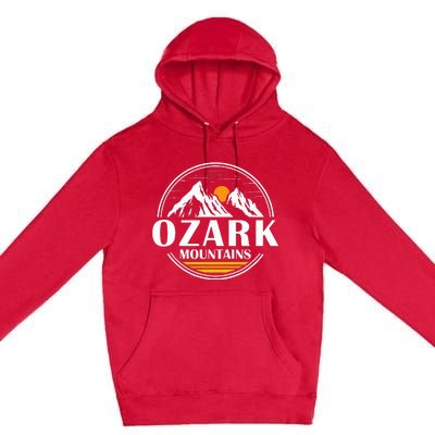 Ozark Mountains Arkansas Vacation Souvenir Gift Premium Pullover Hoodie