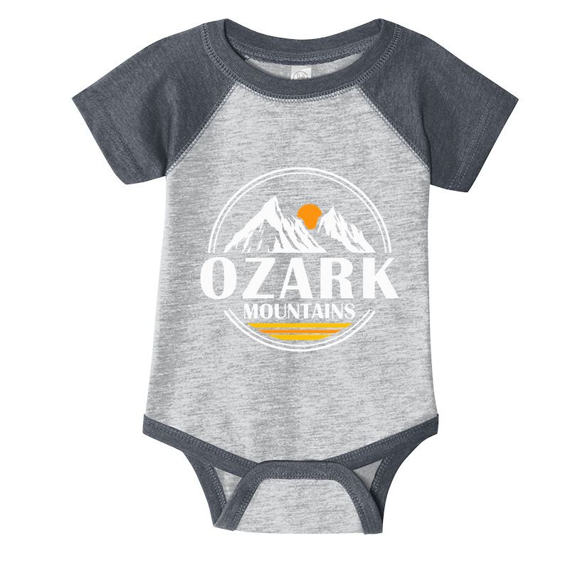 Ozark Mountains Arkansas Vacation Souvenir Gift Infant Baby Jersey Bodysuit