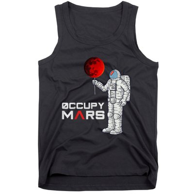 Occupy Mars Astronaut Funny Gift Tank Top