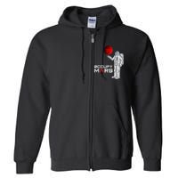 Occupy Mars Astronaut Funny Gift Full Zip Hoodie