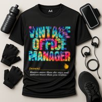 Office Manager Appreciation Week Back To School Performance Shirt