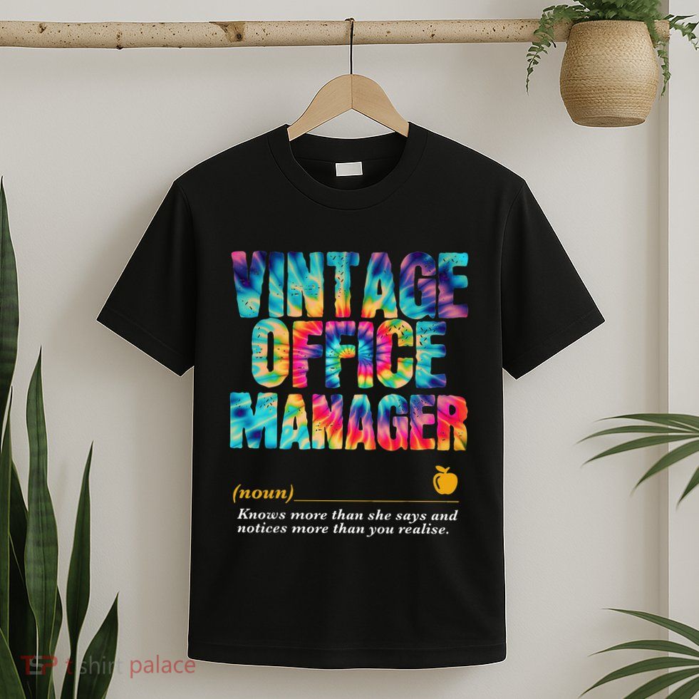 Office Manager Appreciation Week Back To School T-Shirt