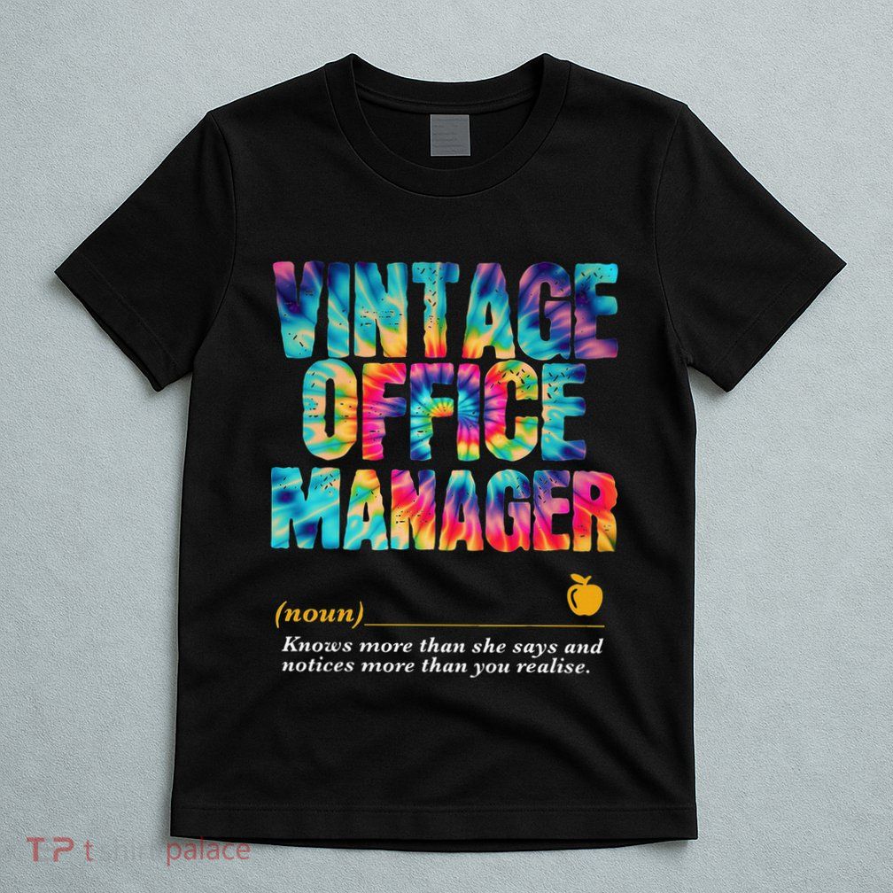 Office Manager Appreciation Week Back To School T-Shirt