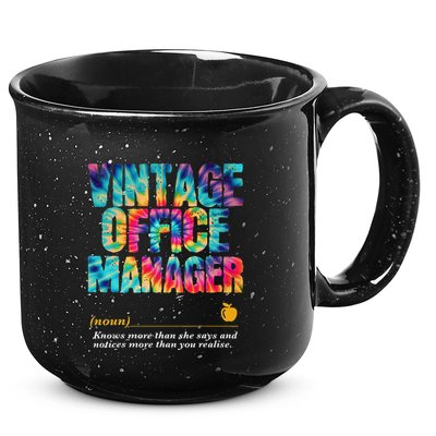 Office Manager Appreciation Week Back To School 15oz Campfire Ceramic Mug