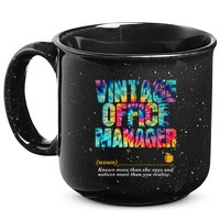 Office Manager Appreciation Week Back To School 15oz Campfire Ceramic Mug
