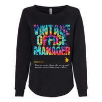 Office Manager Appreciation Week Back To School Womens California Wash Sweatshirt