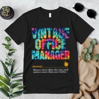 Office Manager Appreciation Week Back To School Premium T-Shirt