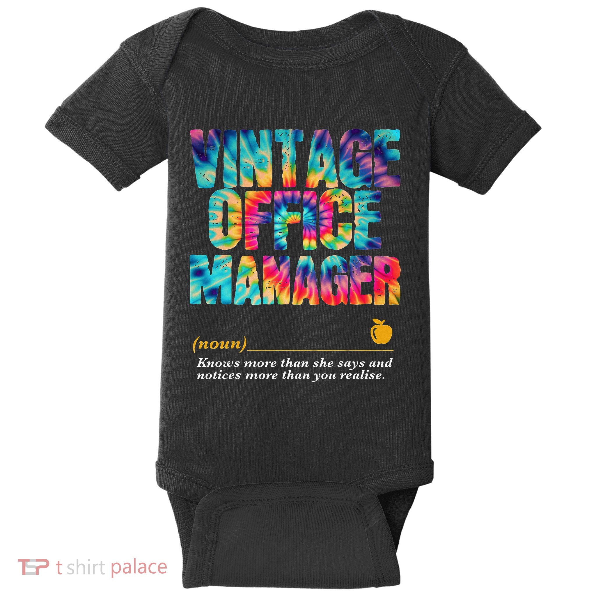 Office Manager Appreciation Week Back To School Baby Bodysuit
