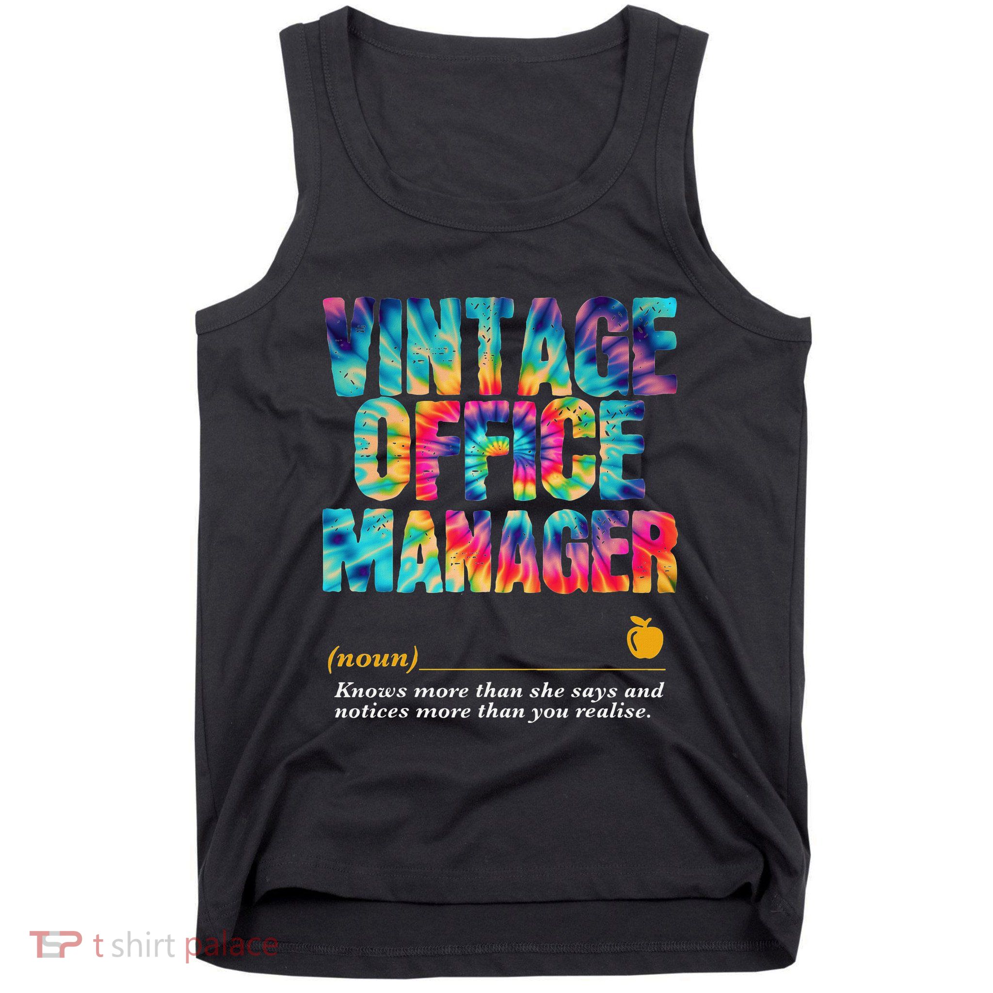 Office Manager Appreciation Week Back To School Tank Top