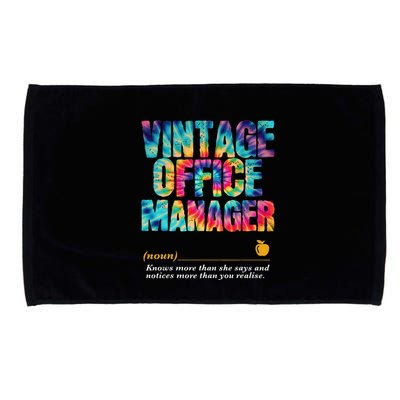 Office Manager Appreciation Week Back To School Microfiber Hand Towel