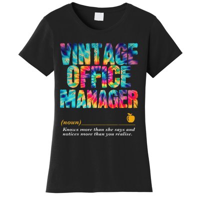 Office Manager Appreciation Week Back To School Women's T-Shirt