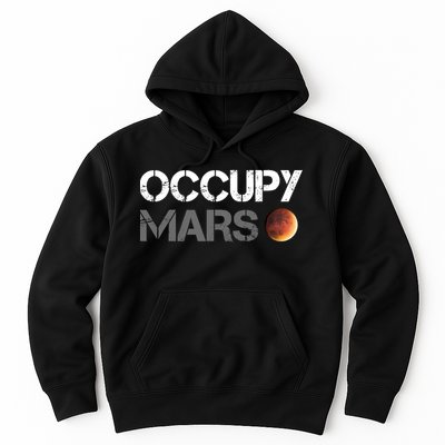 Occupy Mars Astronomy Space Explorer Rocket Science Hoodie