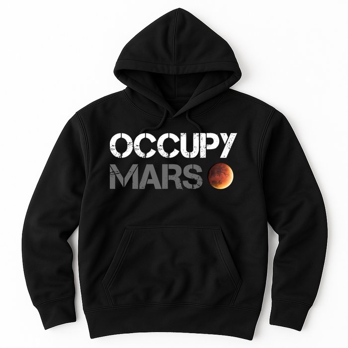 Occupy Mars Astronomy Space Explorer Rocket Science Hoodie