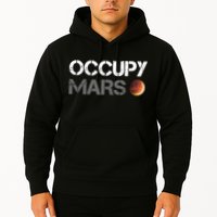 Occupy Mars Astronomy Space Explorer Rocket Science Hoodie