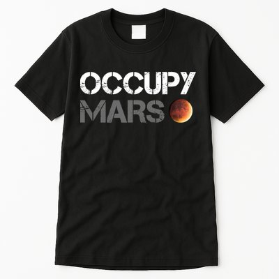 Occupy Mars Astronomy Space Explorer Rocket Science Tall T-Shirt