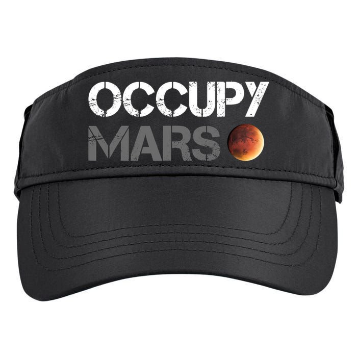 Occupy Mars Astronomy Space Explorer Rocket Science Adult Drive Performance Visor