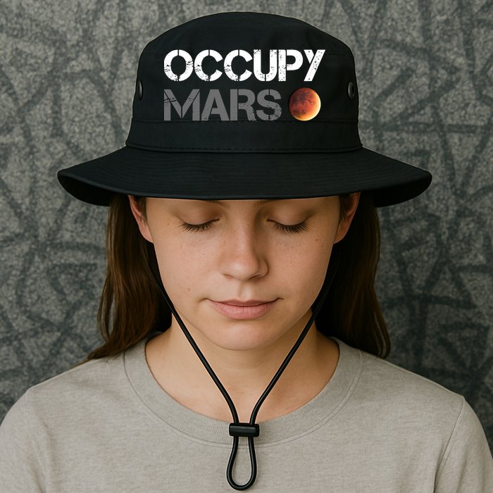 Occupy Mars Astronomy Space Explorer Rocket Science Bucket Hat