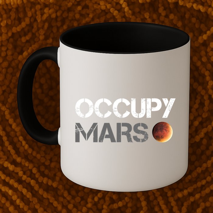 Occupy Mars Astronomy Space Explorer Rocket Science Mug