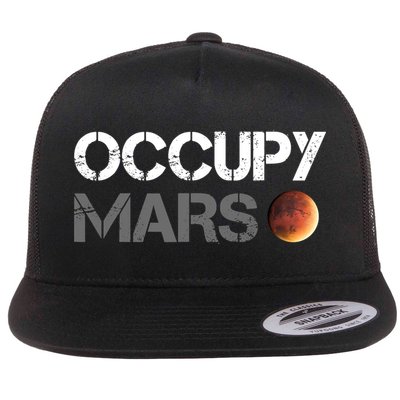 Occupy Mars Astronomy Space Explorer Rocket Science Flatbill Hat