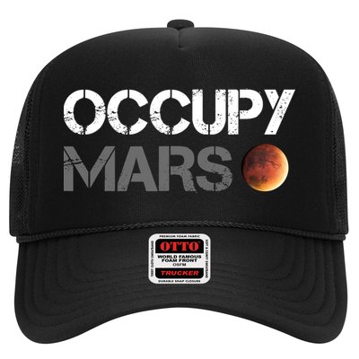 Occupy Mars Astronomy Space Explorer Rocket Science Trucker Hat