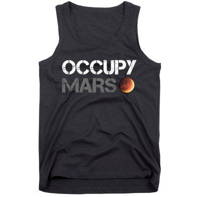 Occupy Mars Astronomy Space Explorer Rocket Science Tank Top