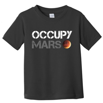 Occupy Mars Astronomy Space Explorer Rocket Science Toddler T-Shirt