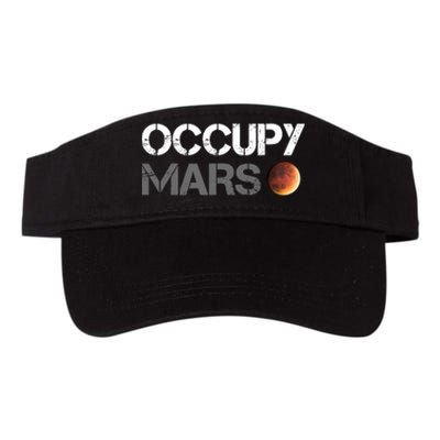 Occupy Mars Astronomy Space Explorer Rocket Science Valucap Bio-Washed Visor