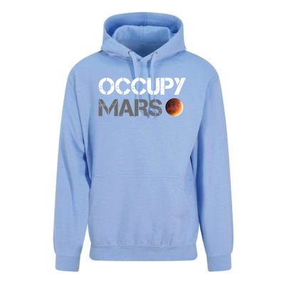 Occupy Mars Astronomy Space Explorer Rocket Science Unisex Surf Hoodie