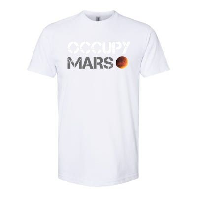 Occupy Mars Astronomy Space Explorer Rocket Science Softstyle® CVC T-Shirt