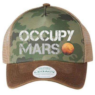 Occupy Mars Astronomy Space Explorer Legacy Tie Dye Trucker Hat