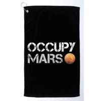 Occupy Mars Astronomy Space Explorer Golf Towel