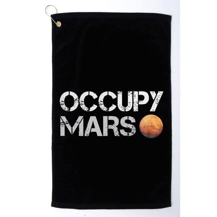 Occupy Mars Astronomy Space Explorer Golf Towel
