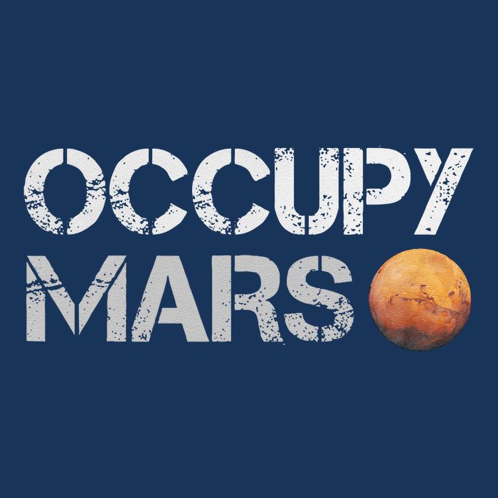 Occupy Mars Astronomy Space Explorer Infant Baby Jersey Bodysuit