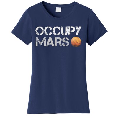 Occupy Mars Astronomy Space Explorer Women's T-Shirt