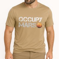 Occupy Mars Astronomy Space Explorer Cooling Performance Crew T-Shirt