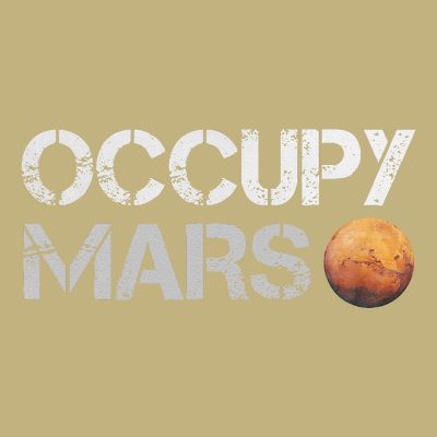 Occupy Mars Astronomy Space Explorer T-Shirt