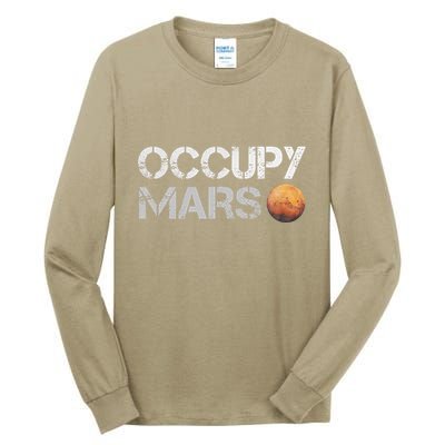 Occupy Mars Astronomy Space Explorer Tall Long Sleeve T-Shirt