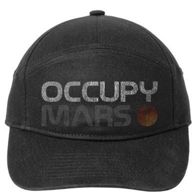 Occupy Mars Astronomy Space Explorer 7-Panel Snapback Hat