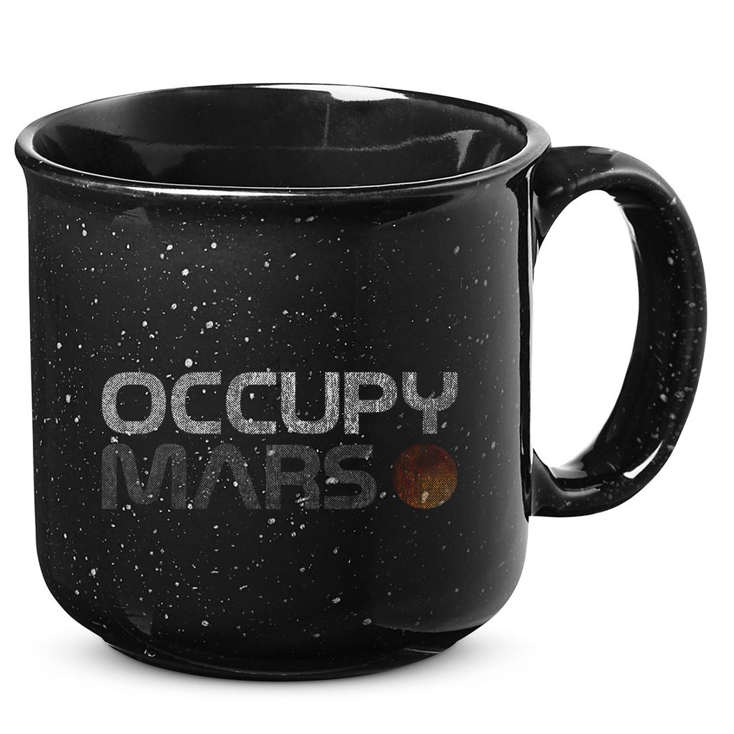 Occupy Mars Astronomy Space Explorer 15oz Campfire Ceramic Mug