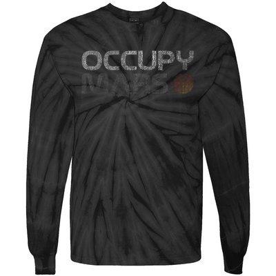 Occupy Mars Astronomy Space Explorer Tie-Dye Long Sleeve Shirt