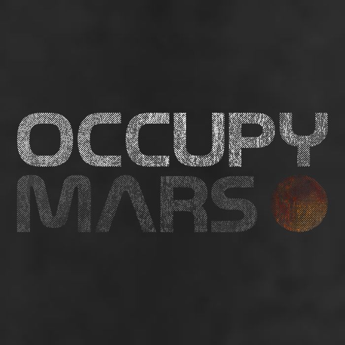 Occupy Mars Astronomy Space Explorer Golf Towel