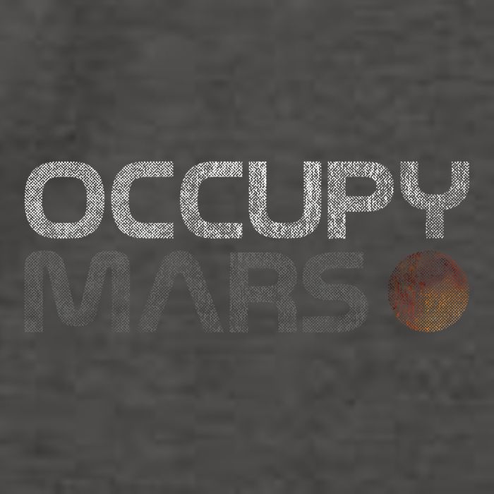 Occupy Mars Astronomy Space Explorer Vector Backpack