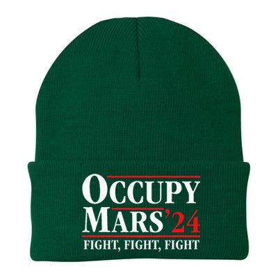 Occupy Mars Astronomy Space Fight Fight Fight Knit Cap Winter Beanie