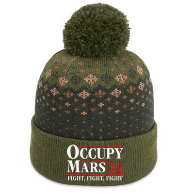 Occupy Mars Astronomy Space Fight Fight Fight The Baniff Cuffed Pom Beanie