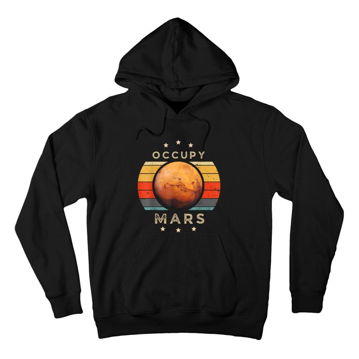 Occupy Mars Astronomy Space Explorer Hoodie