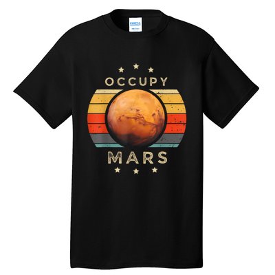 Occupy Mars Astronomy Space Explorer Tall T-Shirt